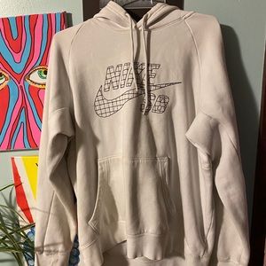 White Nike hoodie